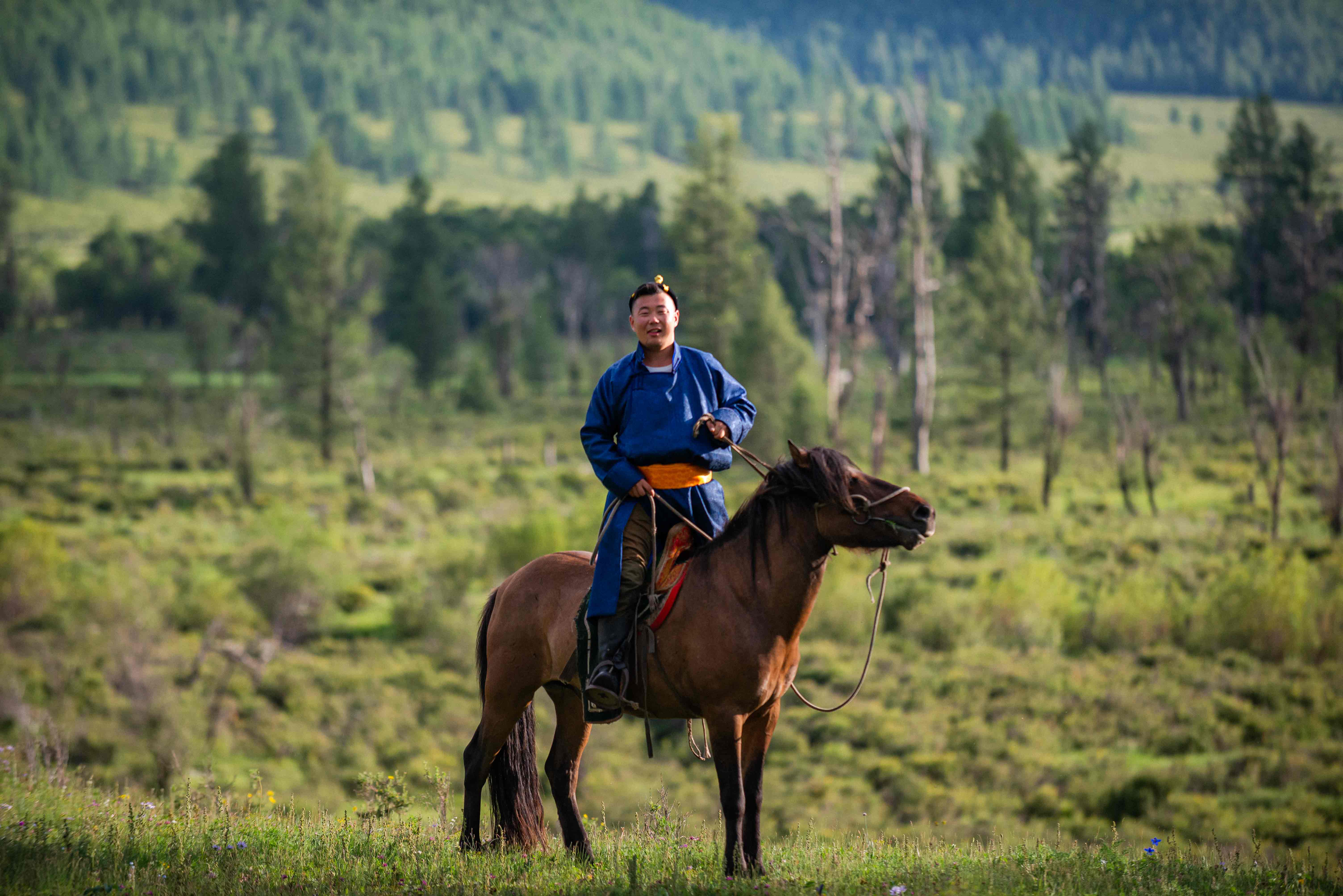 Mt. Asralt Khairkhan: The Taiga Summit & Horseback Expedition